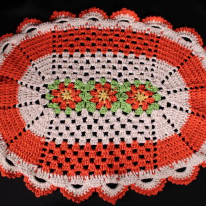 Tapete de Croche Laranja