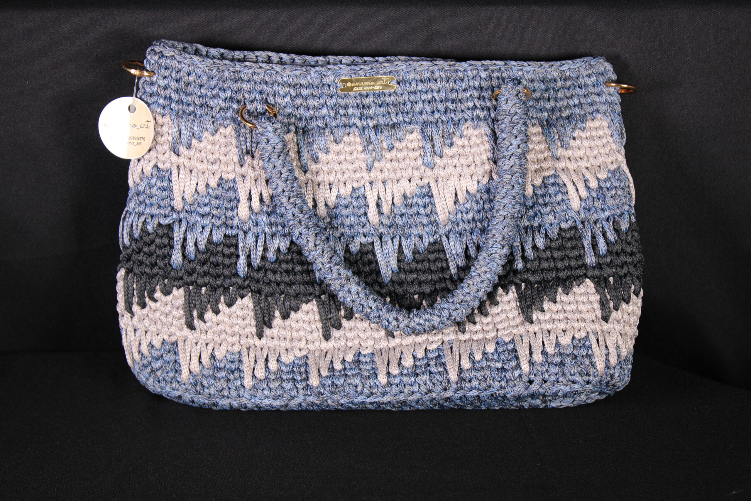 Bolsa de Crochê Kiara