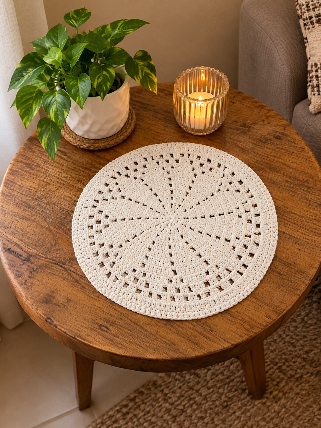 Centro de mesa mandala